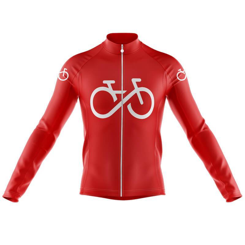 Bike Forever  Men's Long Sleeve Cycling Jersey