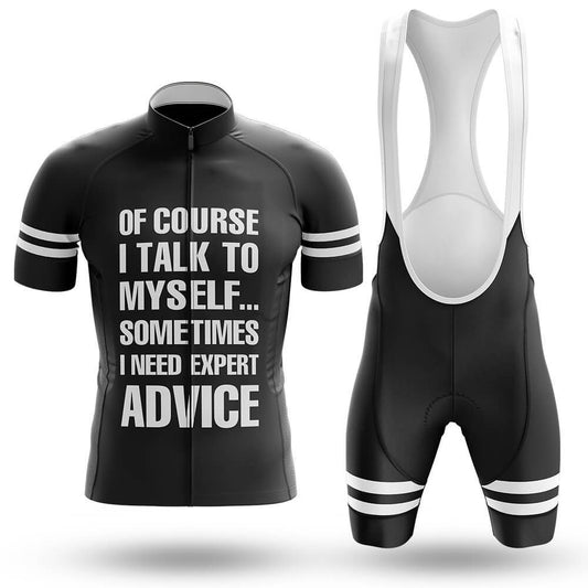 Of Course I Talk To Myself Men's Cycling Kit | Rsscsports