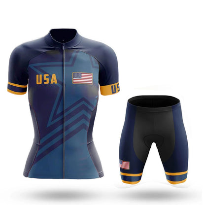 USA Women's Short Sleeve Cycling Kit | Rsscsports