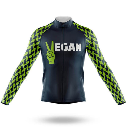 Hi Vegan Langarm-Radsport-Set für Herren