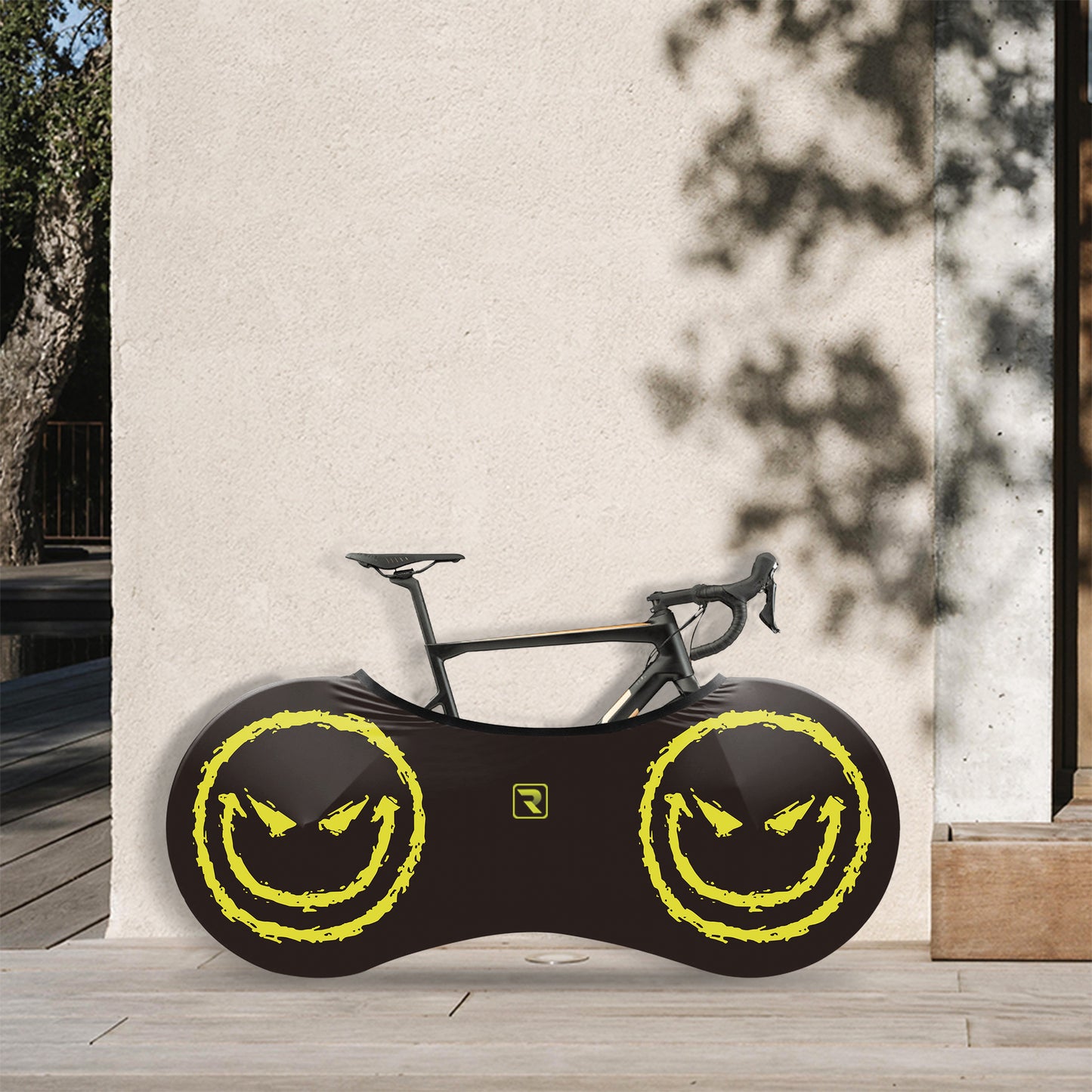 Evil Smile Face Bicycle Wheels Cover | Rsscsports