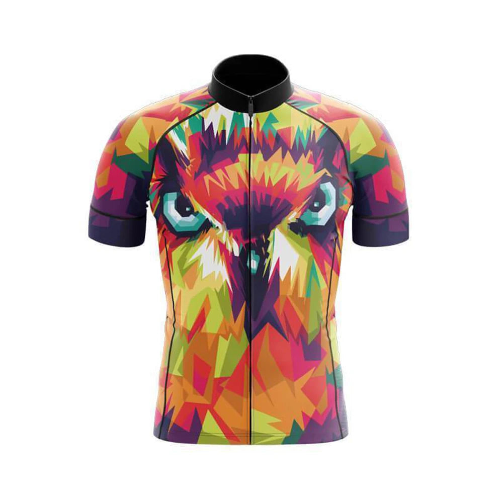 Rainbow Owl Men's Short Sleeve Cycling Kit | Rsscsports