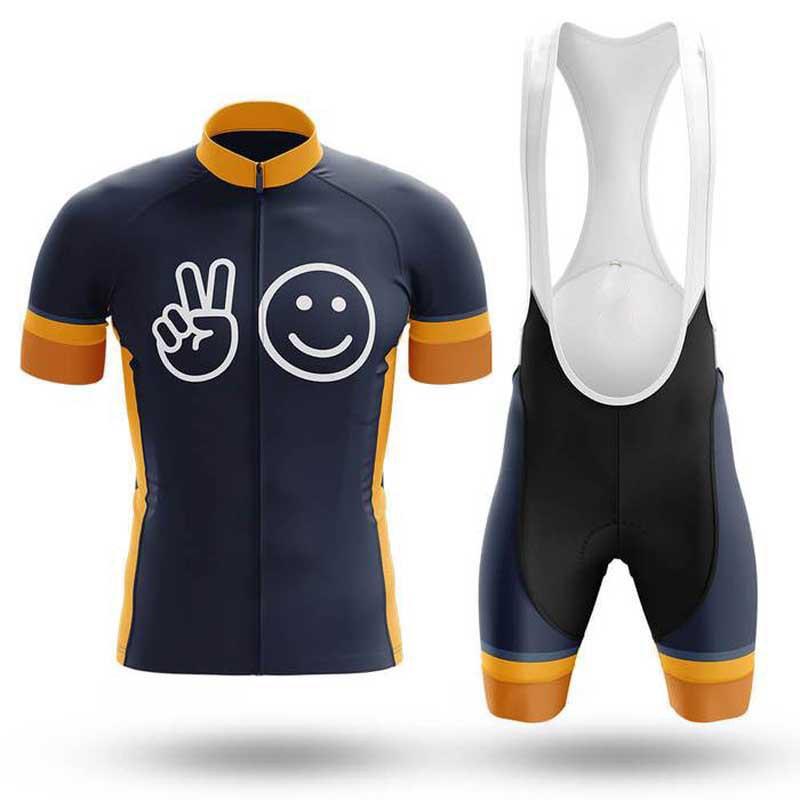 Hit Your Brakes Not People Men's Short Sleeve Cycling Kit | Rsscsports