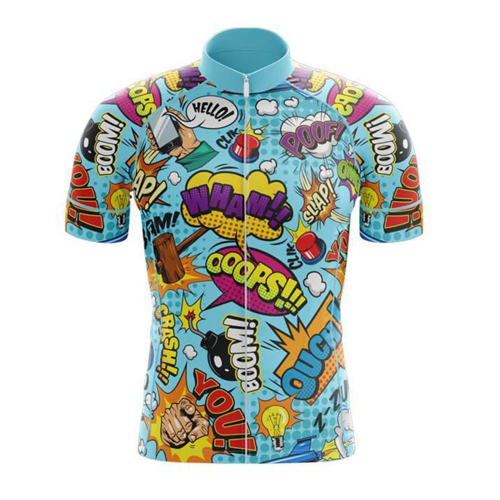 Comic Association Men's Short Sleeve Cycling Kit | Rsscsports