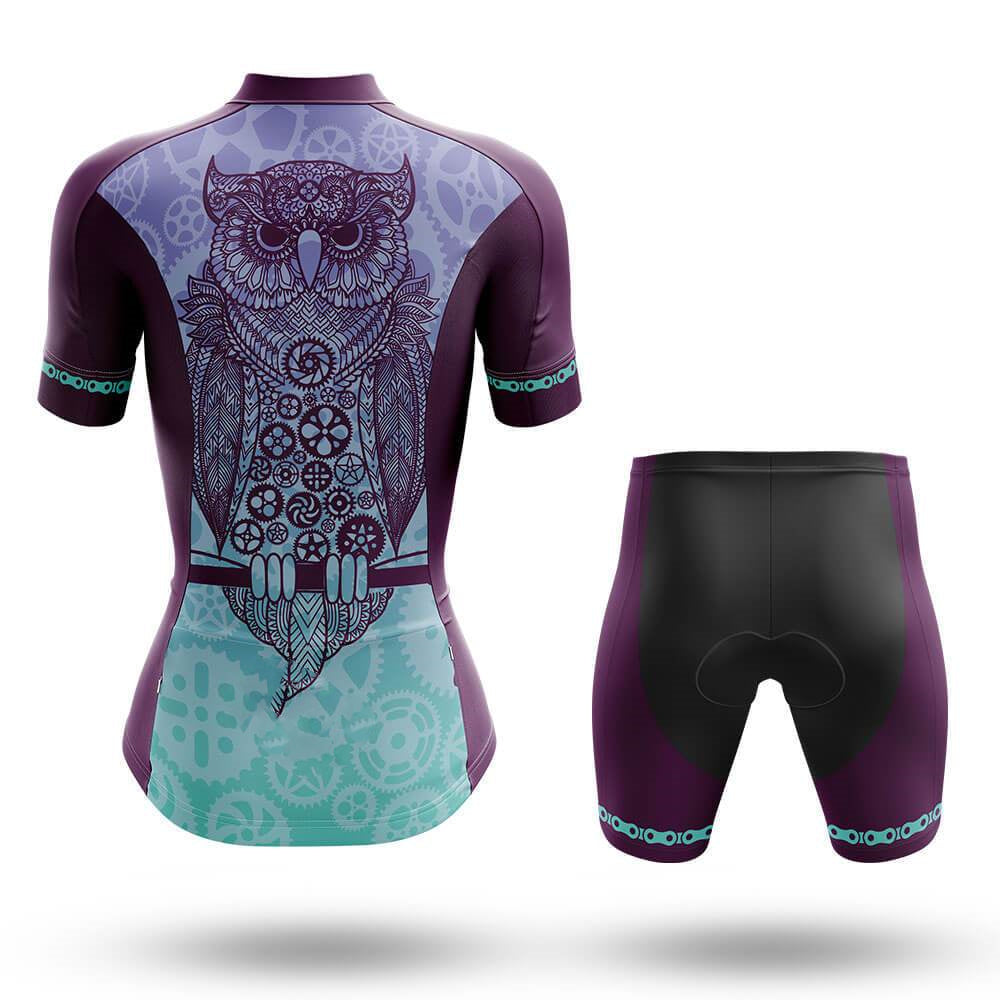 Owl Women's Short Sleeve Cycling Kit