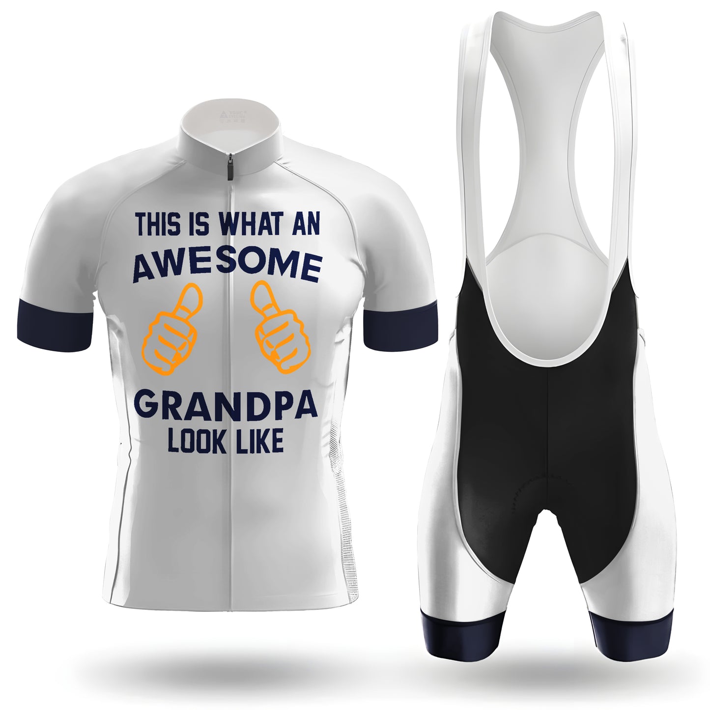 Awesome Grandpa Men's Short Sleeve Cycling Kit