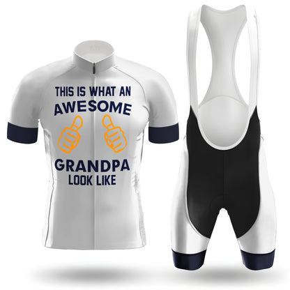 Awesome Grandpa Men's Short Sleeve Cycling Kit