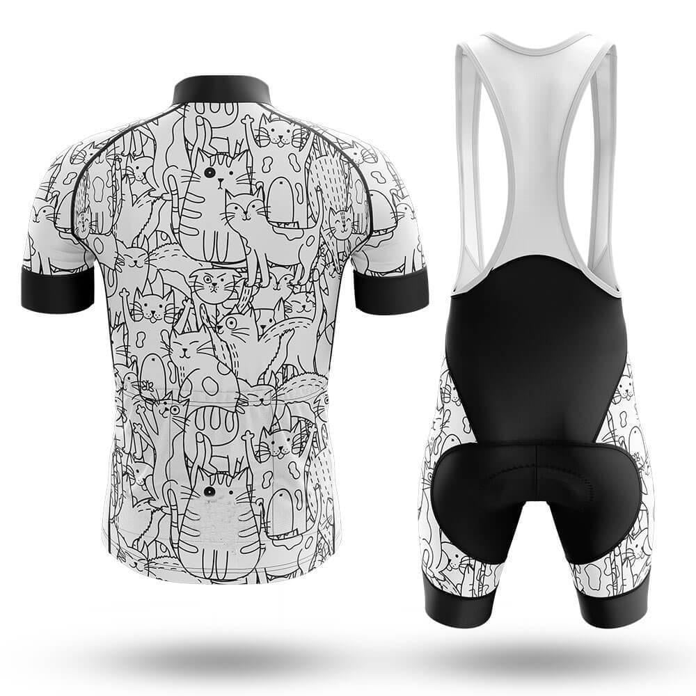 White Cat Men's Short Sleeve Cycling Kit | Rsscsports