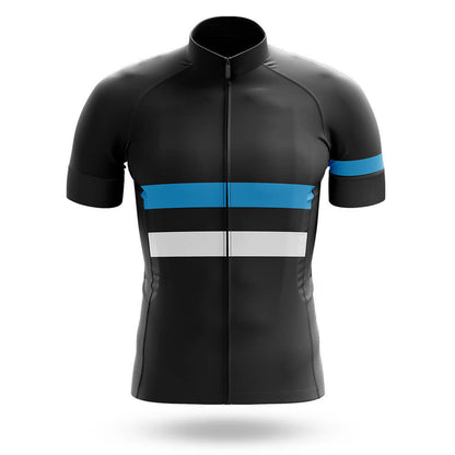 Blue White Lines Men's Cycling Kit | Rsscsports