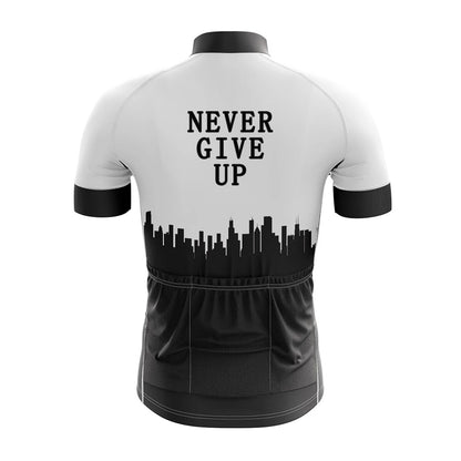 Never Give Up Men's Short Sleeve Cycling Kit | Rsscsports