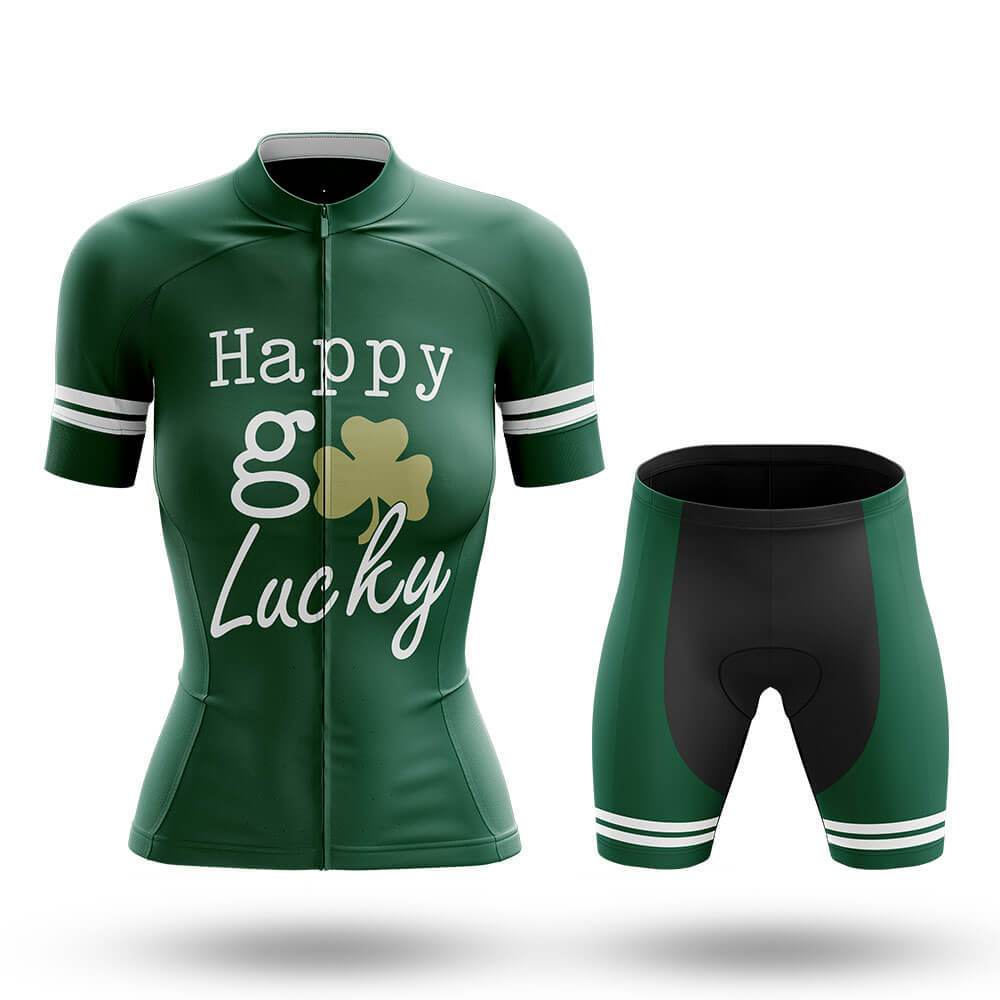 Happy Go Lucky Women's Short Sleeve Cycling Kit