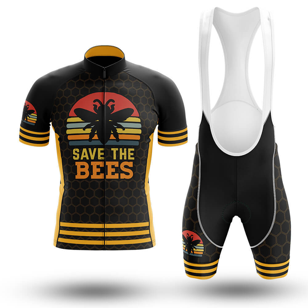 Save The Bees Men's Short Sleeve Cycling Kit | Rsscsports