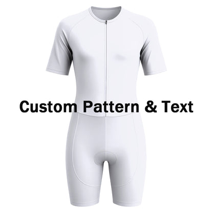 Custom Women's Short Sleeve Triathlon Suit