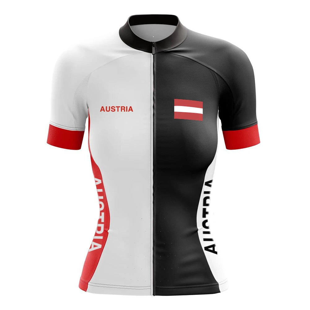 Austria Women's Short Sleeve Cycling Kit | Rsscsports