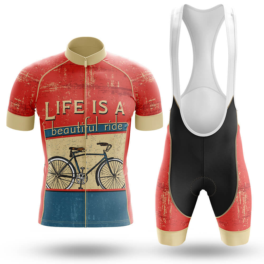 Life Is A Beautiful Ride Men's Cycling Kit | Rsscsports