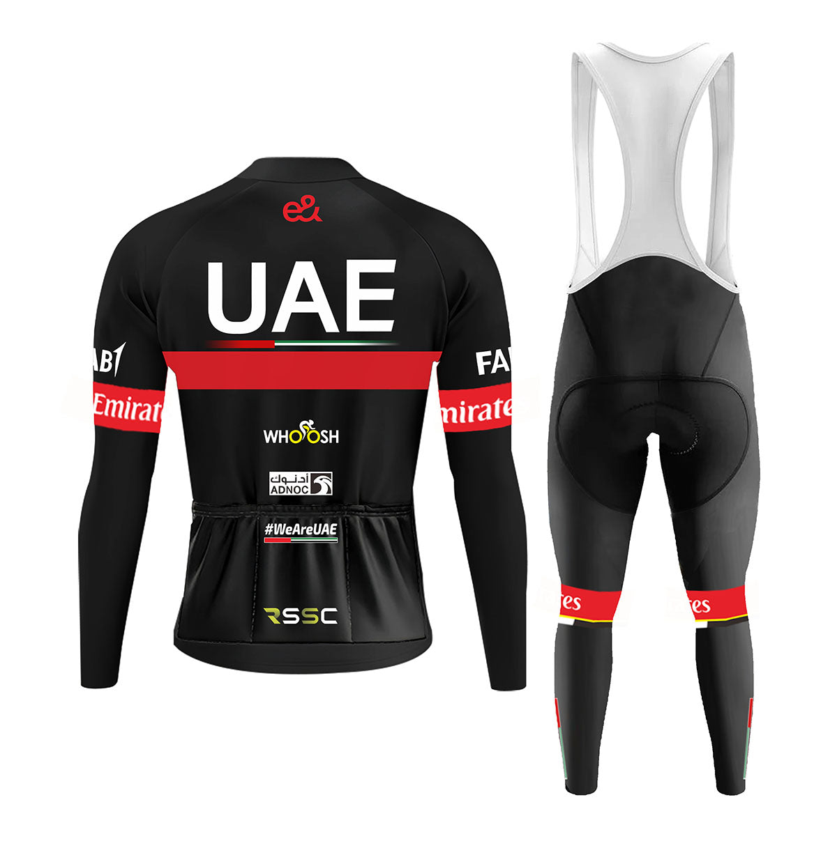 Retro Emirates Movement Men's Long Sleeve Cycling Kit