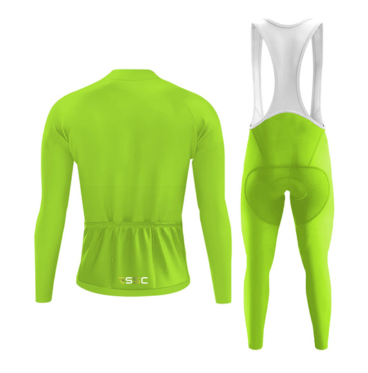 Men's Long Sleeve Cycling Jersey One-Eyed Monster | RSSC Premium Cycling Kit Back View