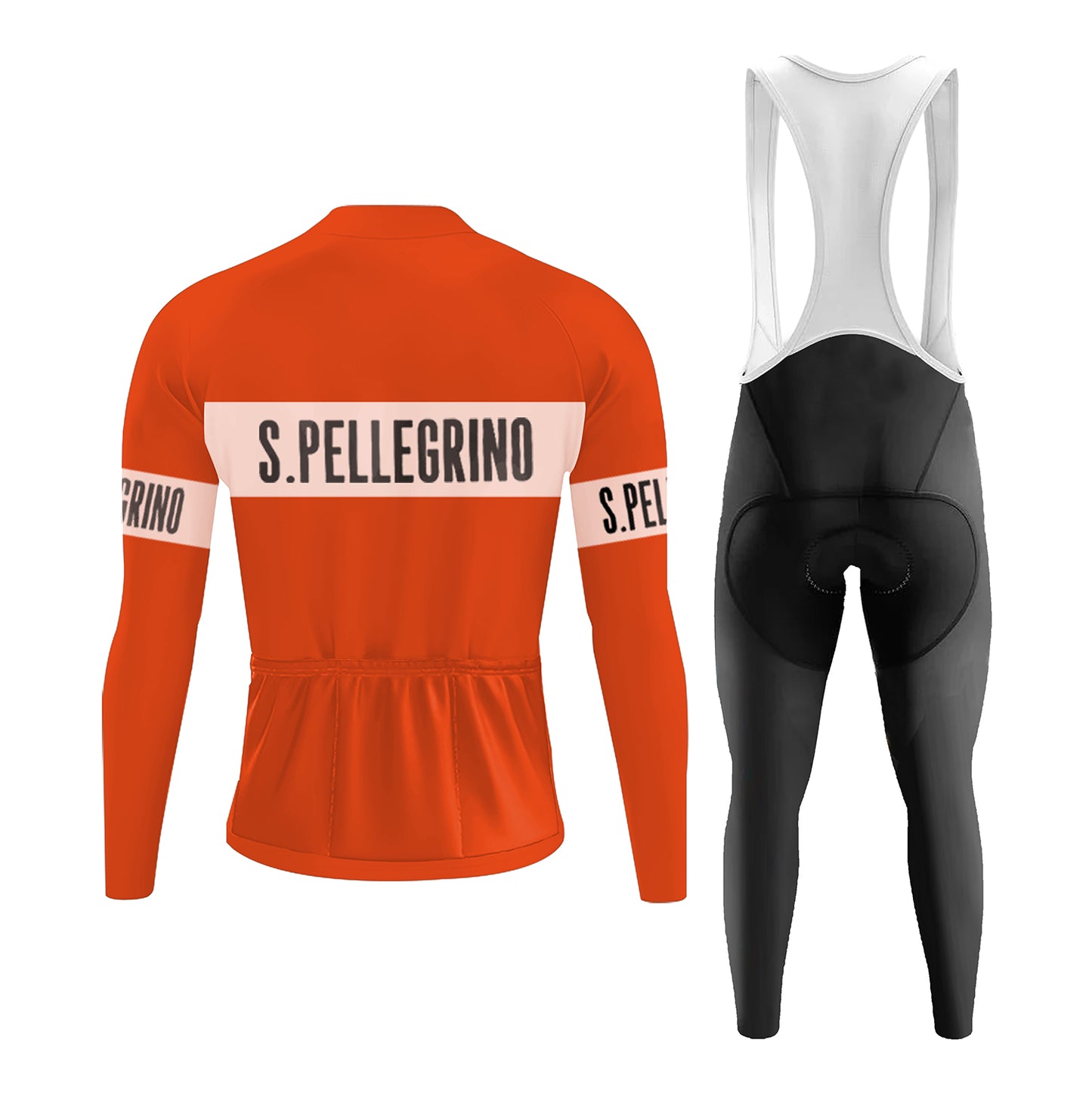 San Pellegrino Retro Men's Long Sleeve Cycling Kit