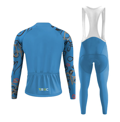 Tenue de cyclisme à manches longues pour homme Bike And Smile