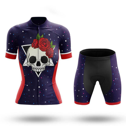 Skull Women's Short Sleeve Cycling Kit | Rsscsports