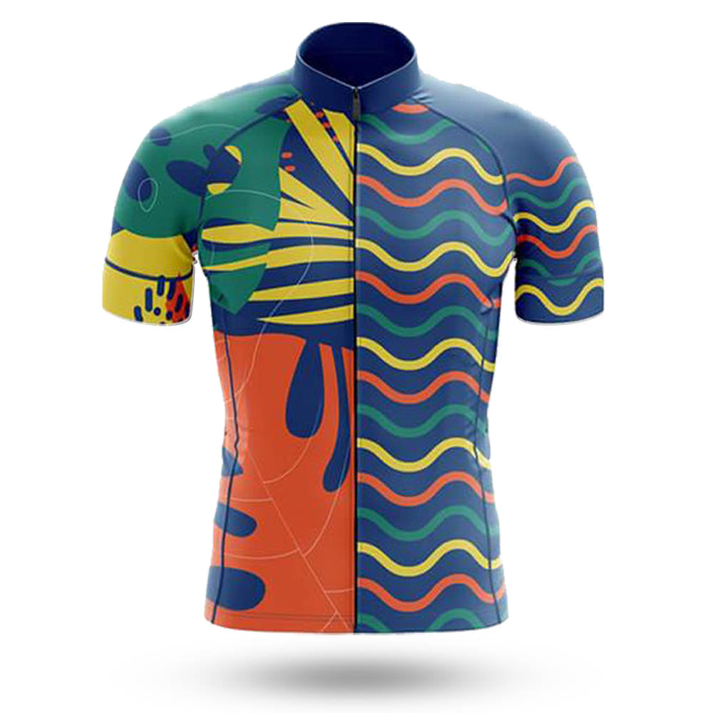 Abstract Men's Short Sleeve Cycling Kit | Rsscsports