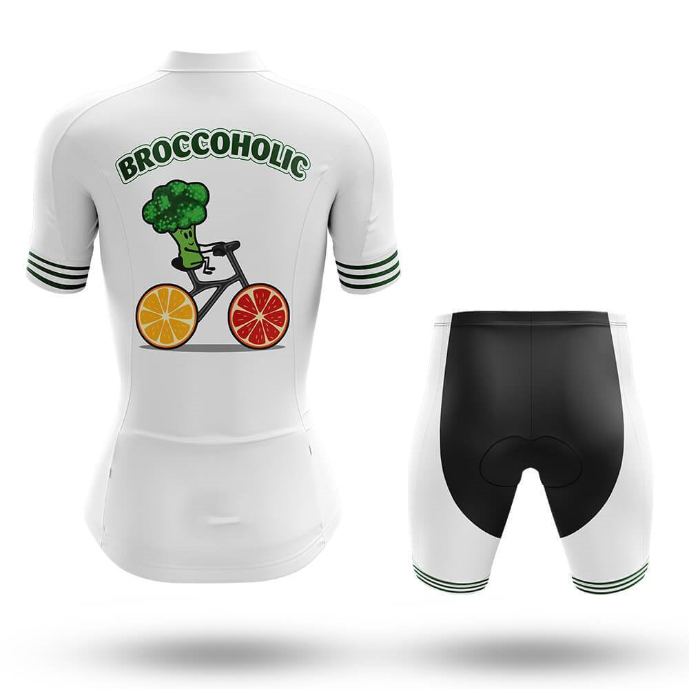 Broccoholic Women's Short Sleeve Cycling Kit