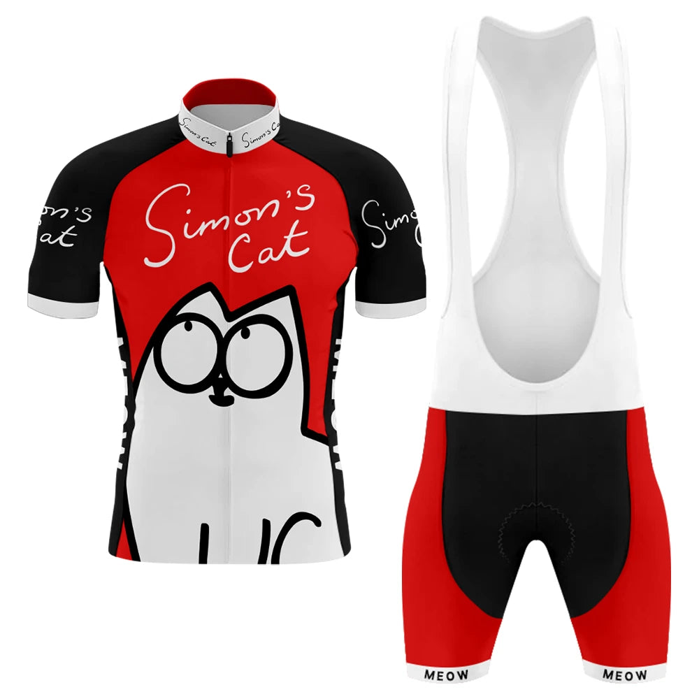 Simon‘s Cat Retro Men's Short Sleeve Cycling Kit | Rsscsports