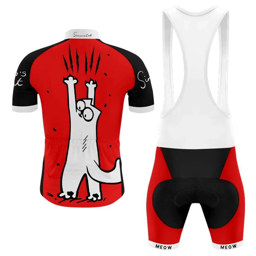 Simon‘s Cat Retro Men's Short Sleeve Cycling Kit | Rsscsports