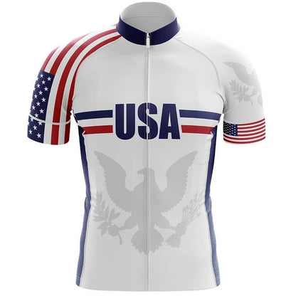 USA V6 Men's Short Sleeve Cycling Kit | Rsscsports