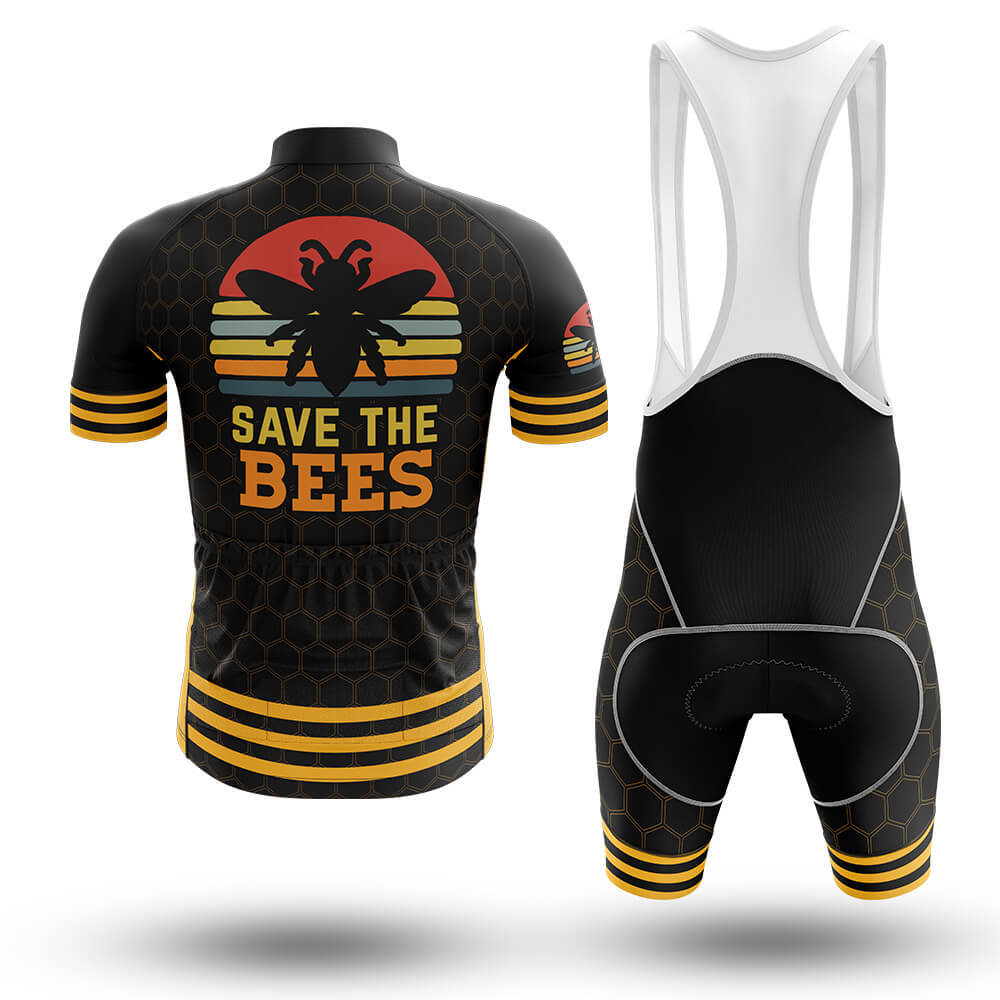 Save The Bees Men's Short Sleeve Cycling Kit | Rsscsports