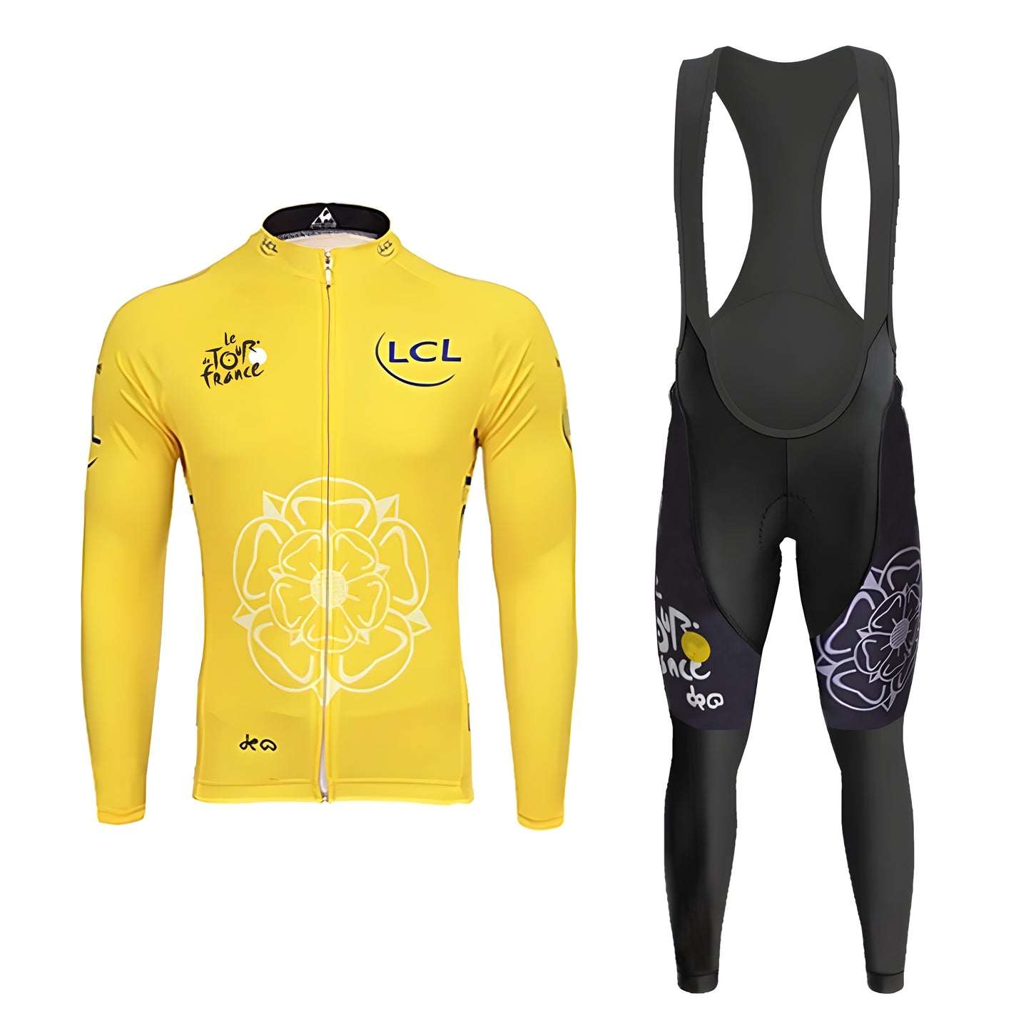 Danish Professional Team Series Men's Long Sleeve Cycling Kit