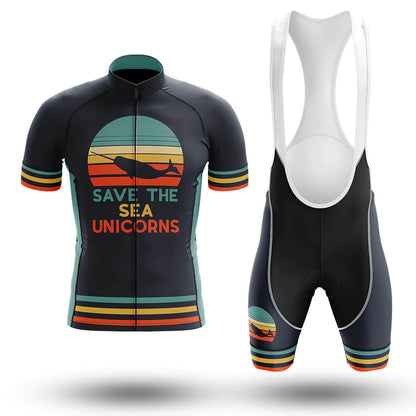 Save The Sea Unicorns Men's Short Sleeve Cycling Kit | Rsscsports