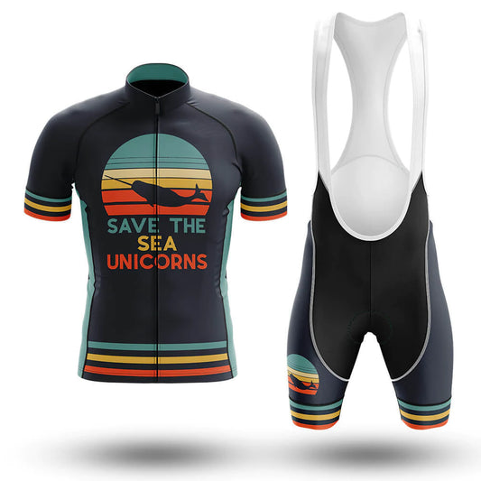 Save The Sea Unicorns Men's Short Sleeve Cycling Kit | Rsscsports