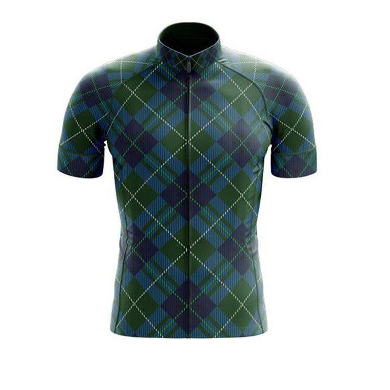 Plaid Men's Short Sleeve Cycling Kit | Rsscsports