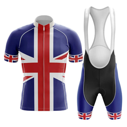 UK Flag Men's Short Sleeve Cycling Kit | Rsscsports