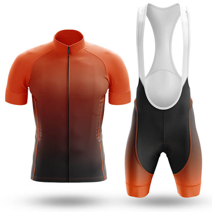 Orange Gradient Men's Cycling Kit | Rsscsports