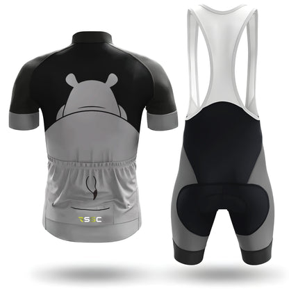 Cute hippopotamus Men's Cycling Kit