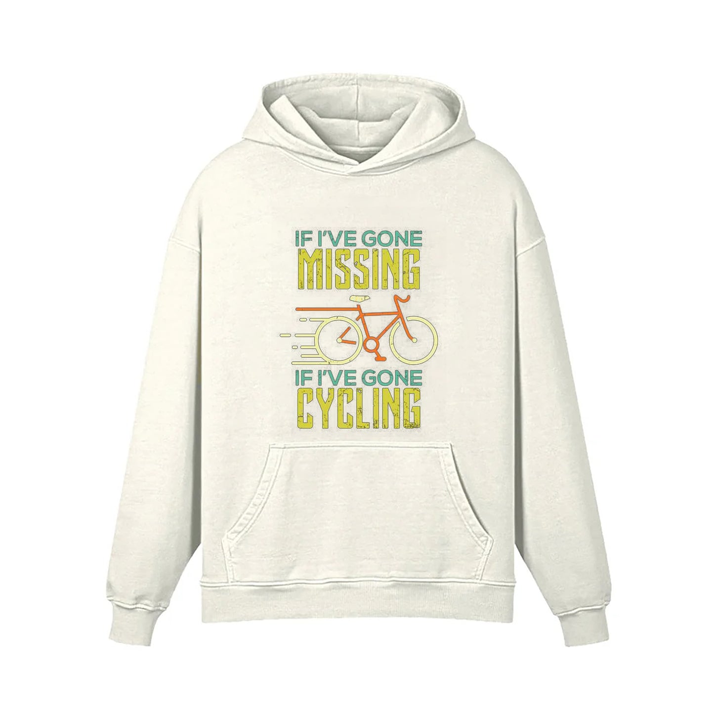 If I Leave Cycling Title Category Hoodie