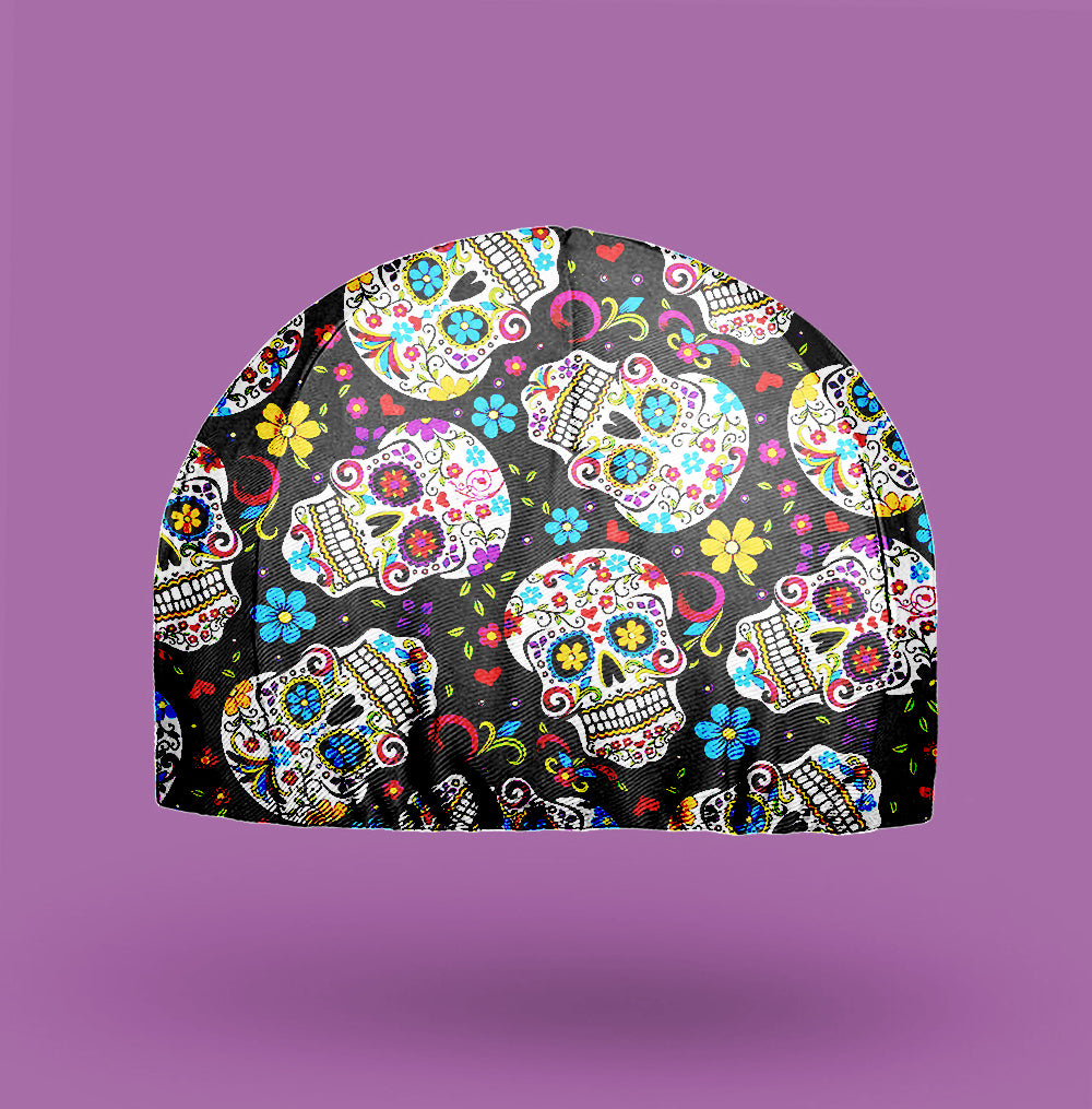 Sugar Skull Cycling Cap