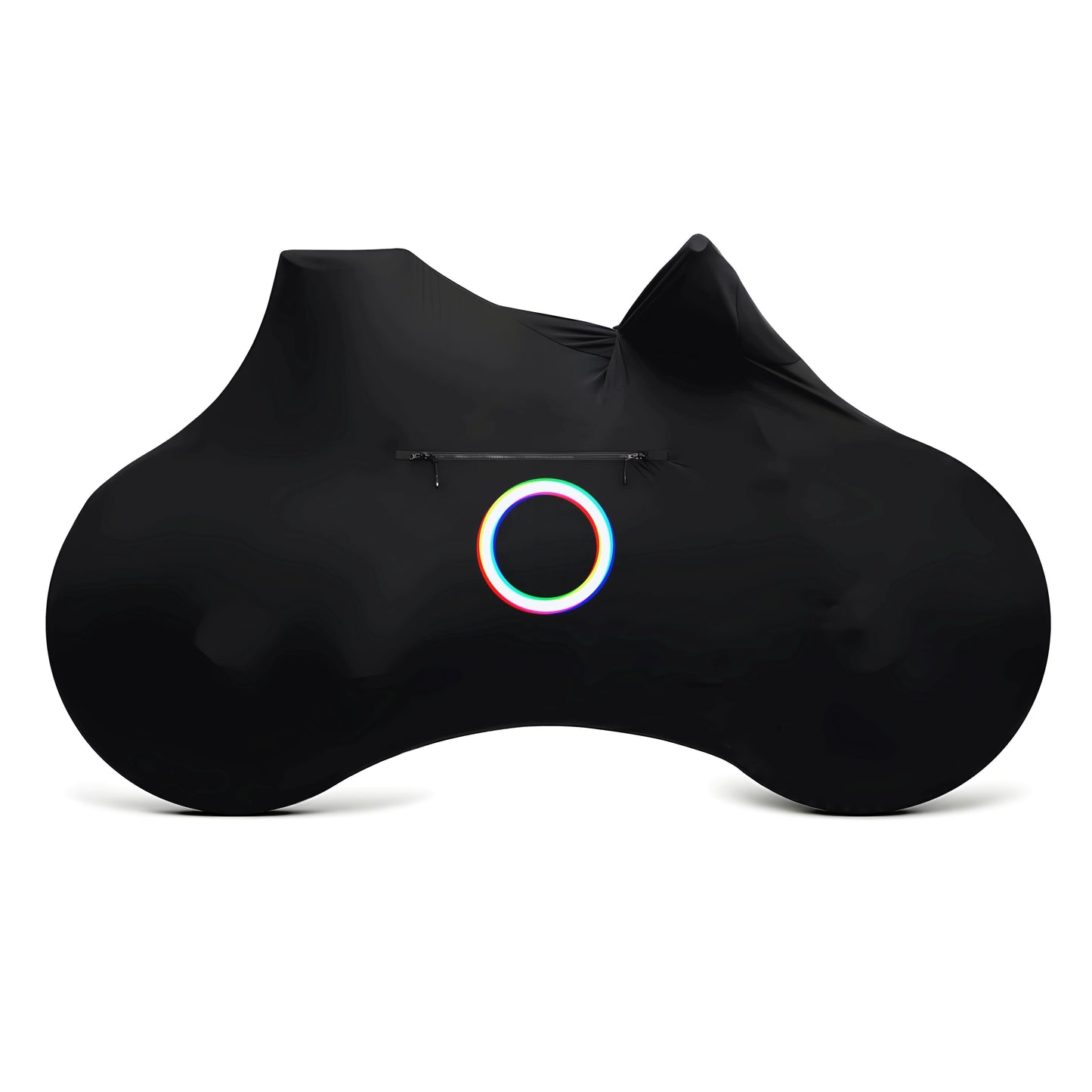 Colored ring cat Bicycle Full Cover