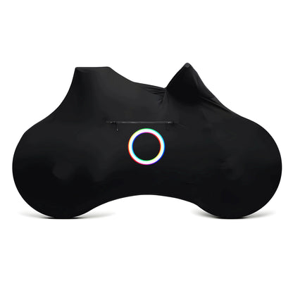 Colored ring cat Bicycle Full Cover