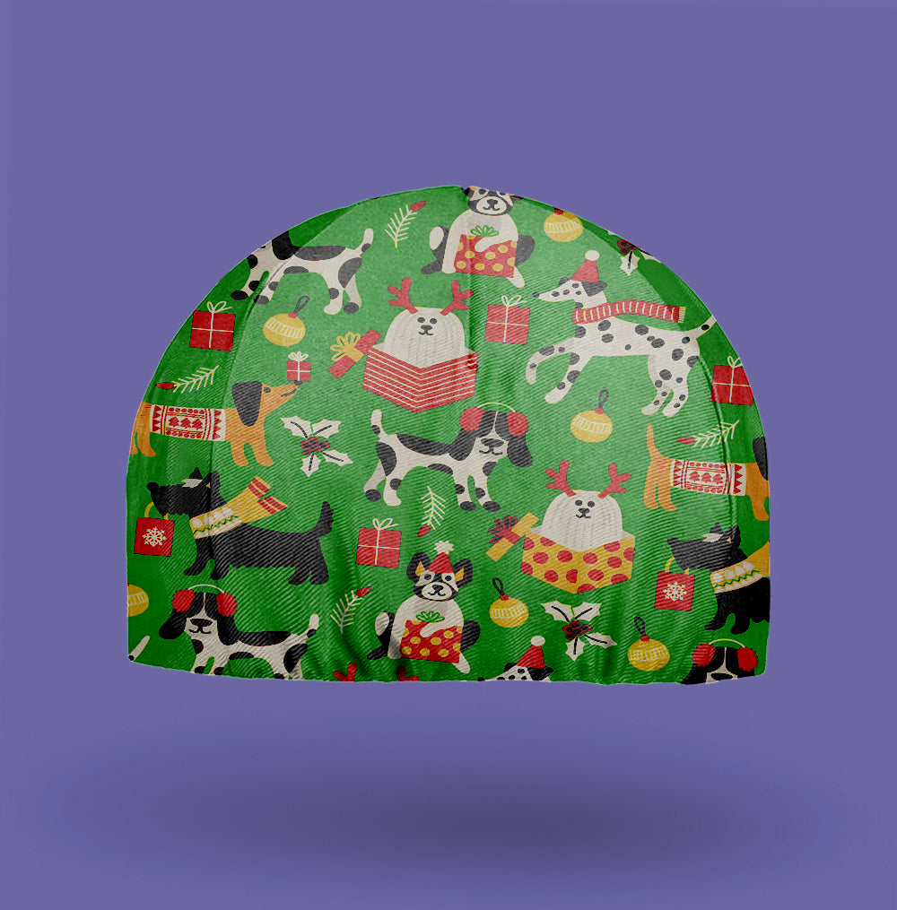 Christmas Gifts And Dog Cycling Cap