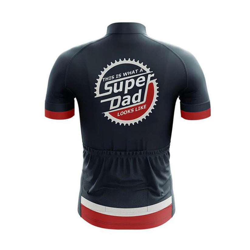 Super Dad Men's Short Sleeve Cycling Kit