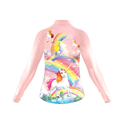 Happy Unicorns Women's Long Sleeve Cycling Kit