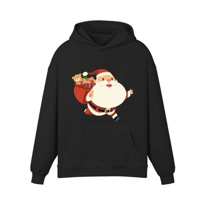 Santa Claus Delivering Gifts Hoodie