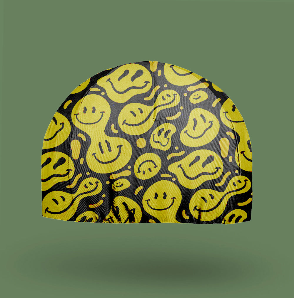 Smiley Face Cycling Cap