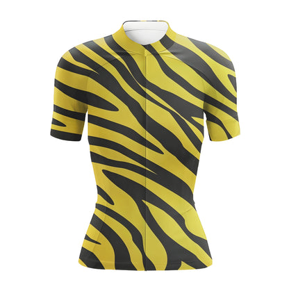 Tiger Stripes Women's Short Sleeve Cycling Kit