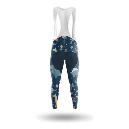 Dinosaur Pattern Women's Long Sleeve Cycling Kit