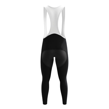 Basic Black Men's Long Sleeve Cycling Kit