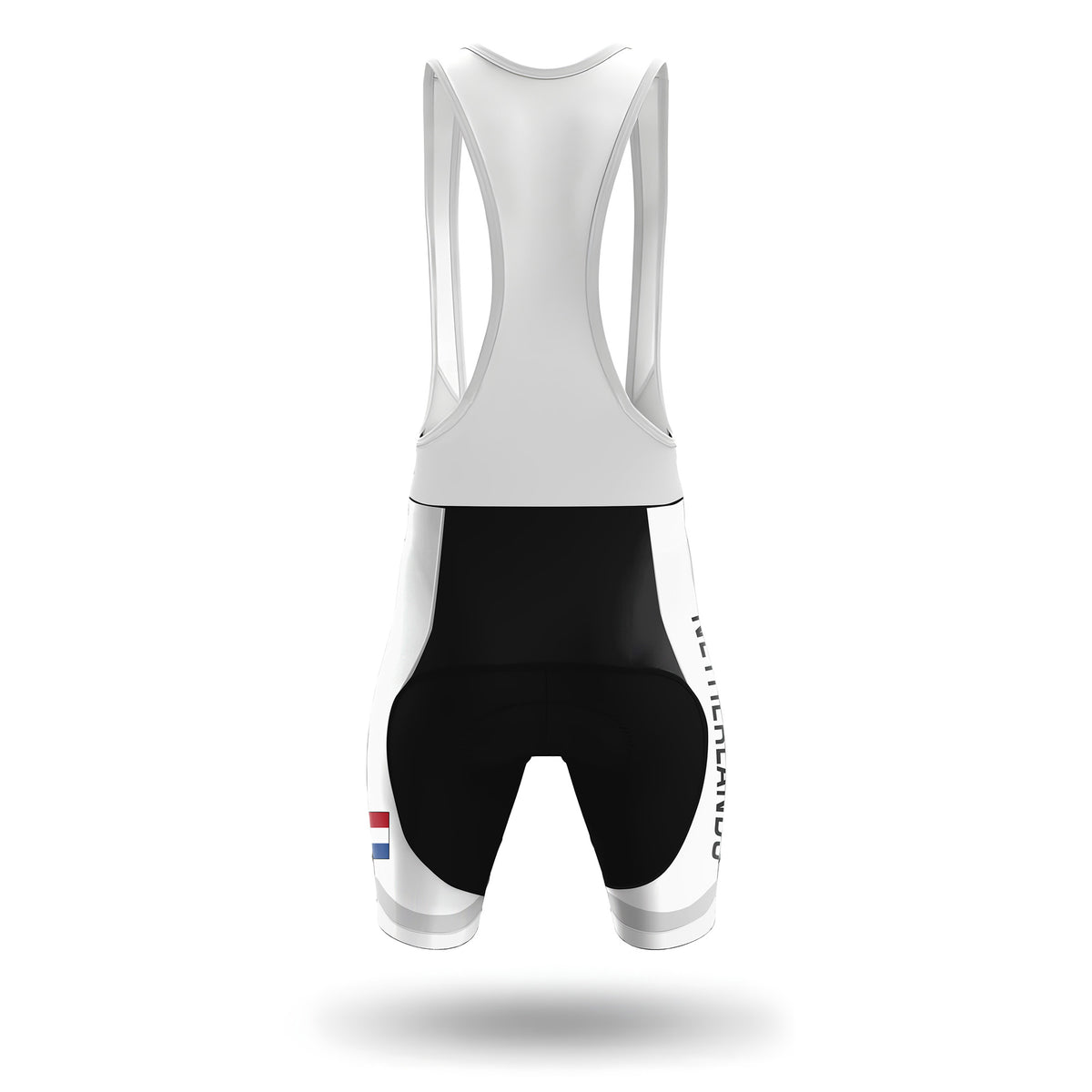 Netherlands White Men's Short Sleeve Cycling Kit